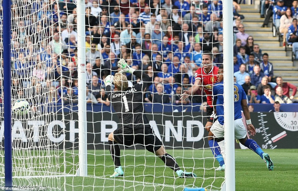 رابین فن پرسی|منچستر یونانتد 3- 5 لسترسیتی/ لیگ جزیره