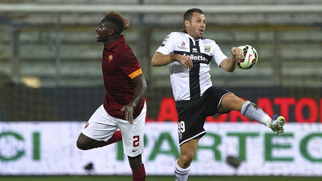 ماپو یانگا مبیوا- آنتونیو کاسانو|پارما 1-2 رم / سری آ