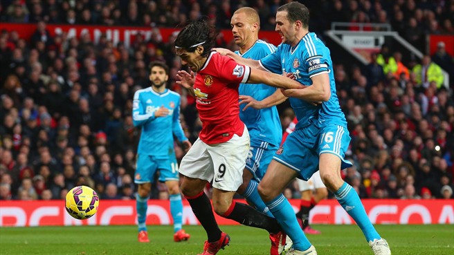 رادامل فالكائو|منچستر یونایتد 2 - 0 ساندرلند / لیگ جزیره