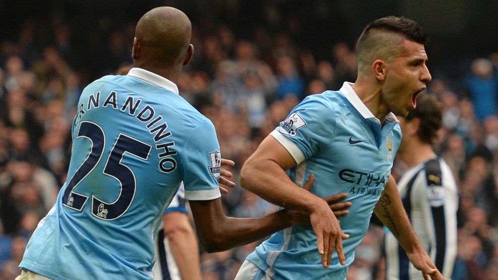 سرخیو آگوئرو|منچستر سیتی 6 - 1 نیوکاسل / لیگ جزیره