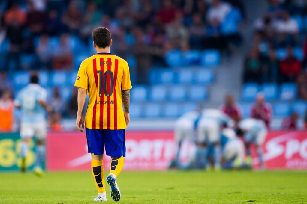 لیونل مسی|سلتاویگو 4 - 1 بارسلونا / لالیگا