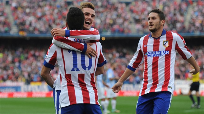 آنتوان گريزمان|اتلتیکو مادرید 3 - 1 مالاگا / لالیگا