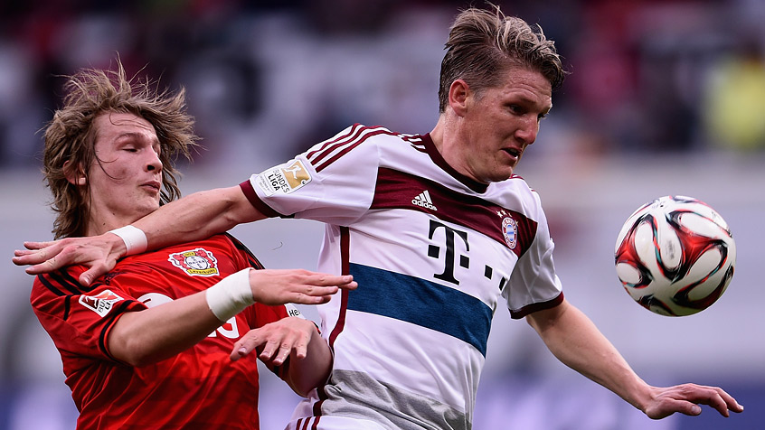 باشتین شواینشتایگر|باير لوركوزن 2 - 0 بایرن مونیخ / بوندسلیگا