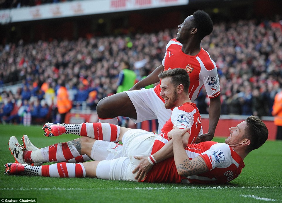 آرون رمزی|آرسنال 3 - 0 وستهام / لیگ جزیره