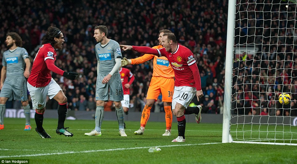 وین رونی|منچستر یونایتد 3 - 1 نیوکاسل / لیگ جزیره