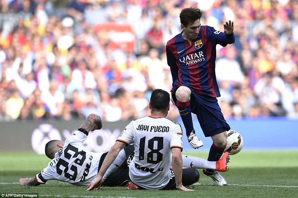 لیونل مسی|بارسلونا 2 - 0 والنسیا / لالیگا