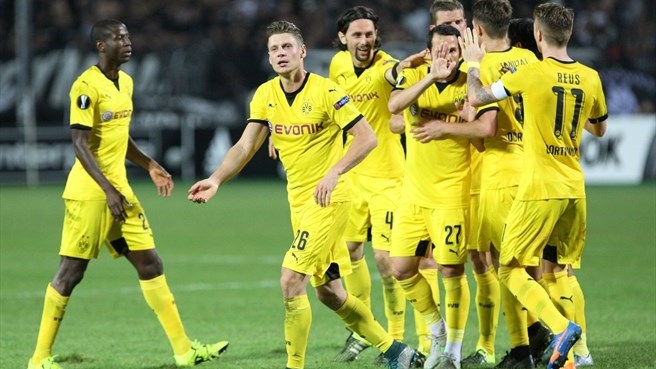 گونزالو کاسترو|پائوک 1 - 1 بوروسيا دورتموند / لیگ اروپا