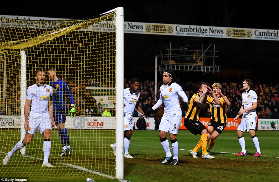 عکس العمل بازیکنان|کمبریج یونایتد 0 - 0 منچستر یونایتد / جام حذفی