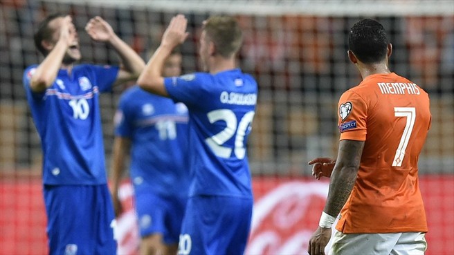 ممفیس دیپای|هلند 0 - 1 ایسلند / مقدماتی یورو 2016