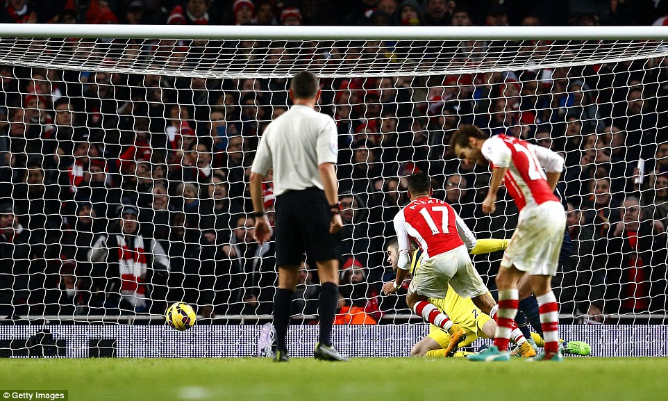 الکسیس سانچز|آرسنال 1 - 0 ساوتهمپتون / لیگ جزیره