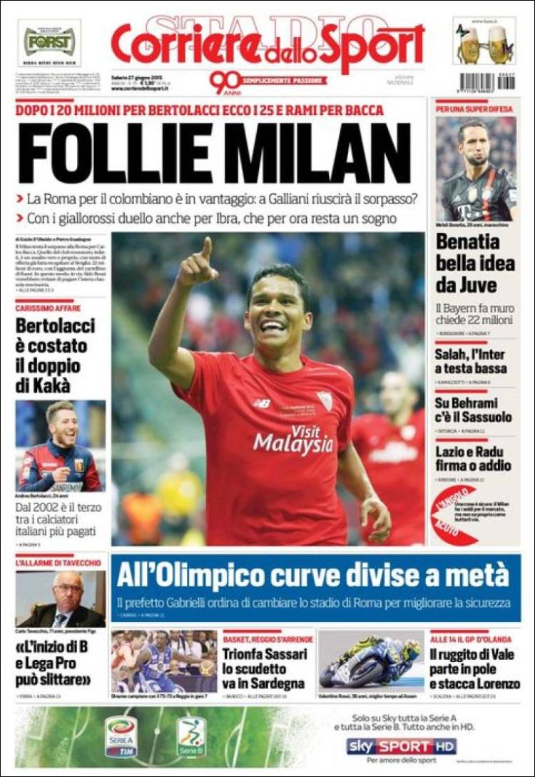 کوریه‌ره دلو اسپورت