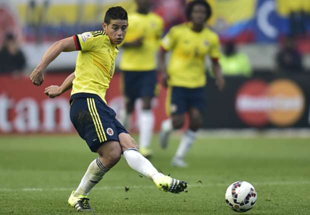 جیمز رودریگز|آرژانتین 0 (5) - (4) 0 کلمبیا / کوپا آمریکا