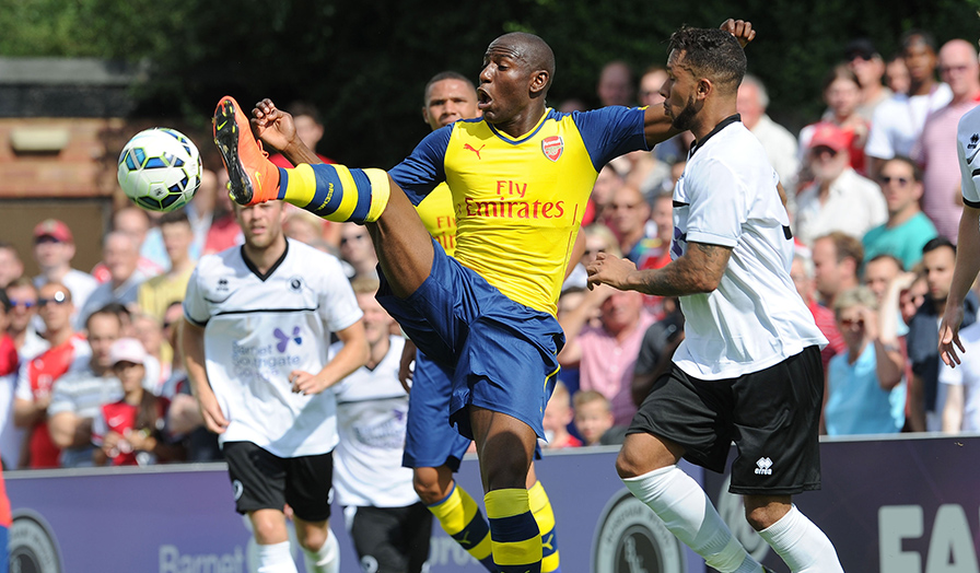 آرسنال|بورهام وود انگلیس 0-2 آرسنال /  دیدار دوستانه