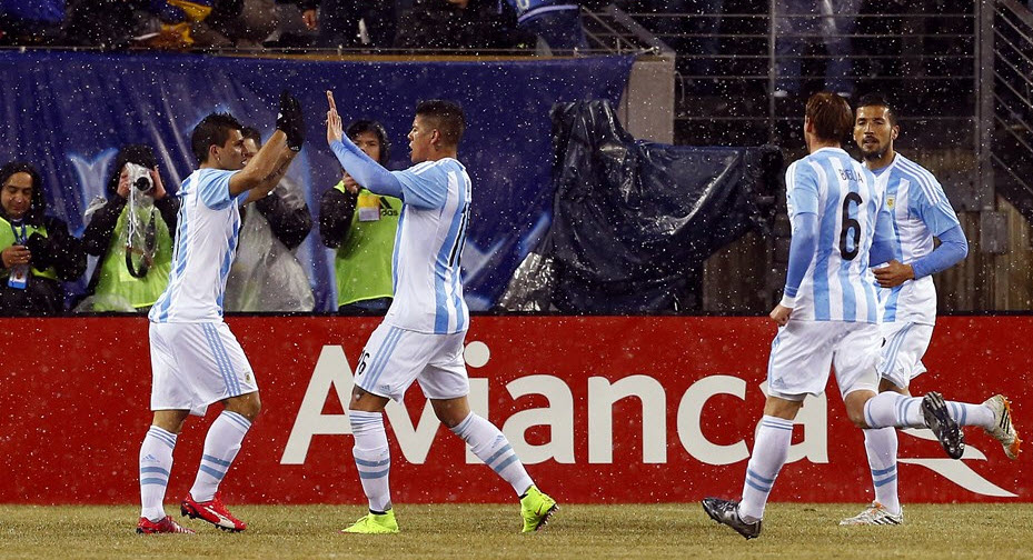 سرخیو آگرو|آرژانتین 2 - 1 اکوادور / دیدار دوستانه