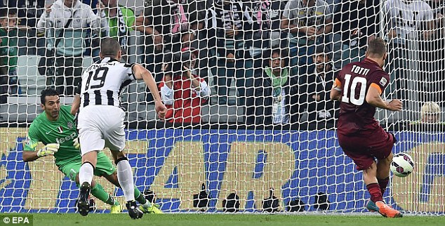 فرانچسکو توتی|یوونتوس 3 - 2 رم/ سری آ