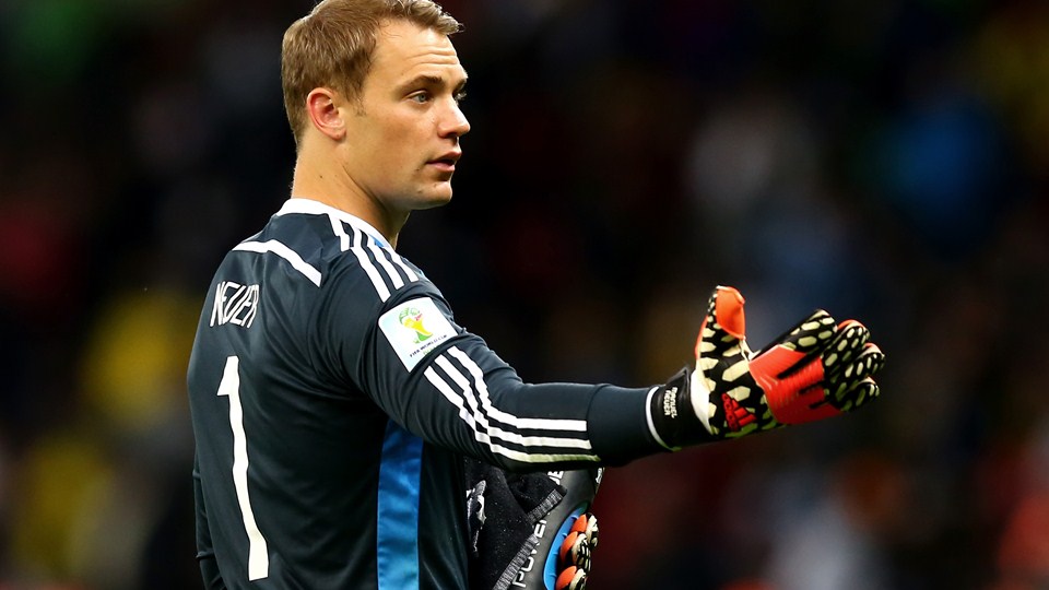 مانوئل نویر|درخشش مانوئل نویر در دیدار مقابل الجزایر.