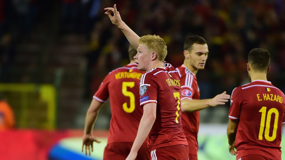 کوین دی بروین|بلژیک 3 - 1 بوسنی و هرزگوین / مقدماتی یورو 2016