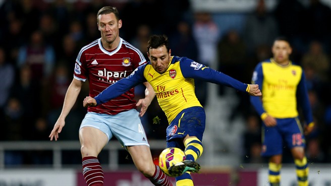 سانتی کازورلا|وستهام 1 - 2 آرسنال / لیگ جزیره