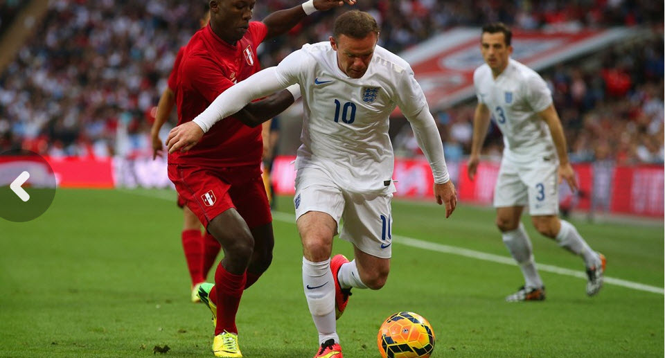 وین رونی|انگلیس 3 - 0 پرو