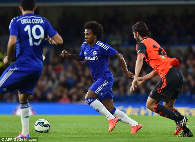 ویلیان|چلسی 2-0 رئال سوسیداد / دیدار دوستانه