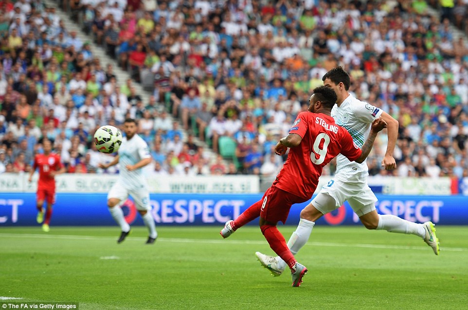 رحيم استرلینگ|اسلوونی 2 - 3 انگلستان / مقدماتی یورو 2016