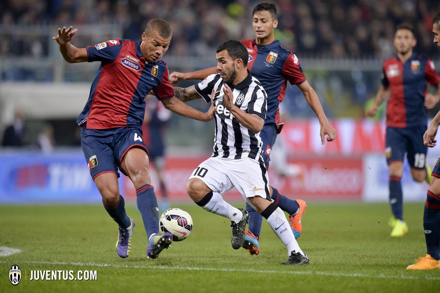 کارلوس توز|جنوا 1 - 0 یوونتوس /  سری آ ایتالیا