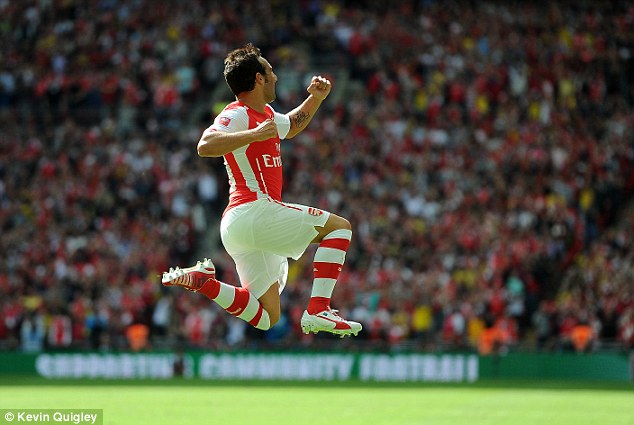 سانتیاگو کازورلا|آرسنال 3-0 منچستر سیتی / جام خیریه