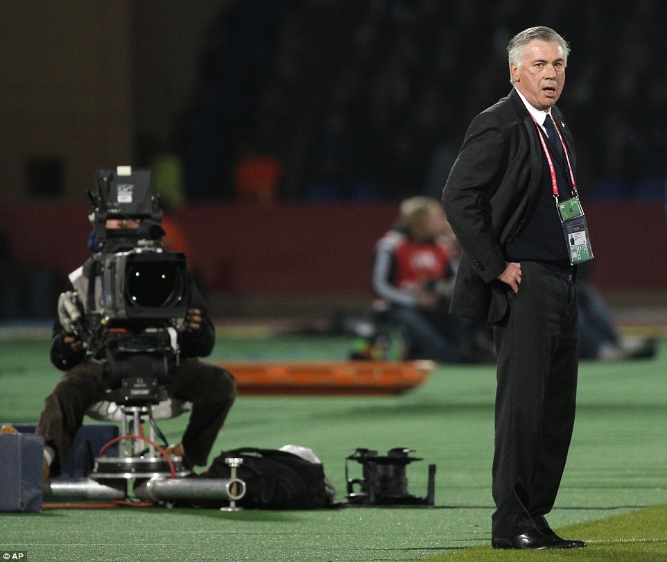 کارلو آنچلوتی|کروز آزول 0 - 4 رئال / جام باشگاه های جهان