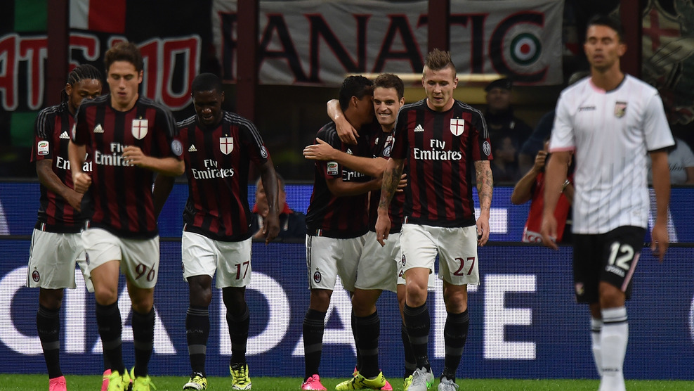 كارلوس باكا|میلان 3 - 2 پالرمو / سری آ / گزارش تصویری