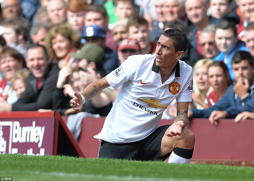 آنخل دی ماریا|منچستریونایتد 0-0 برنلی / لیگ جزیره