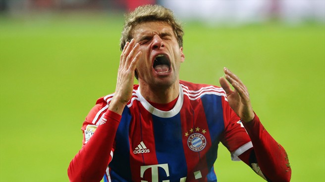 توماس مولر|وولفسبورگ 4 - 1 بایرن مونیخ