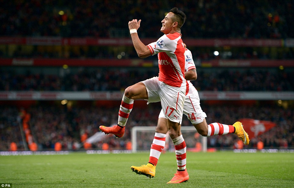 الکسیس سانچز|آرسنال 3 - 0 بِرنلی / لیگ جزیره