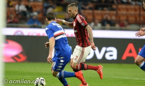 جرمی منز|میلان 1 - 1 سامپدوریا / سری آ