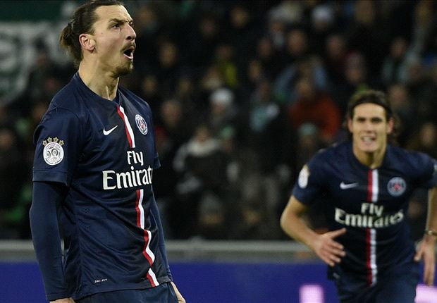 زلاتان ایبراهیموویچ|سنت اتين 0 - 1 پاریس سن ژرمن / لوشامپیونه