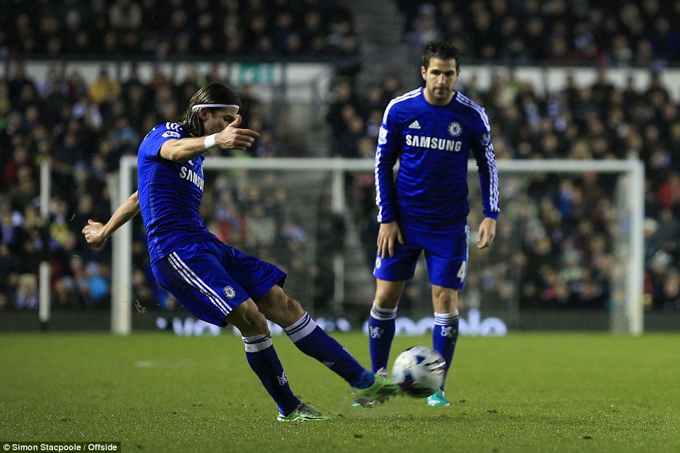 فیلیپ لوئیس|دِربی کانتی 1 - 3 چلسی / جام اتحادیه