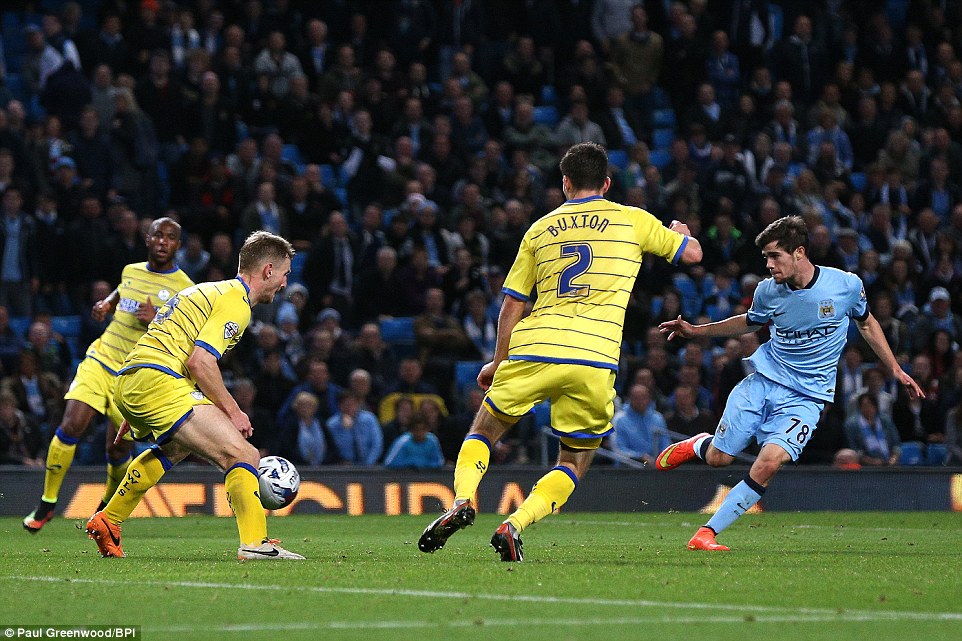 خوزه  پوزو|منچسترسیتی 7-0 شفیلد ونزدی  / جام اتحادیه