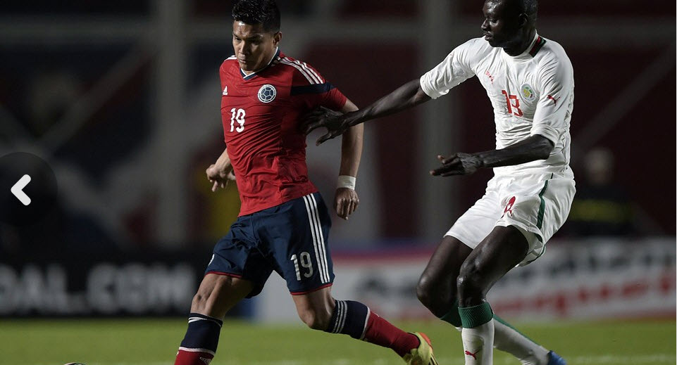 گوتیرز|کلمبیا ۲-۲ سنگال / دیدار دوستانه