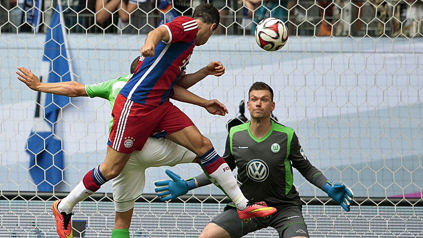 رابرت لواندوفسکی|لحطه به ثمر رسیدن گل رابرت لواندوفسکی.