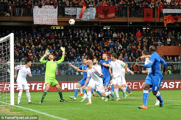 استفانو اوکاکا|ایتالیا 1 - 0 آلبانی / دیدار دوستانه