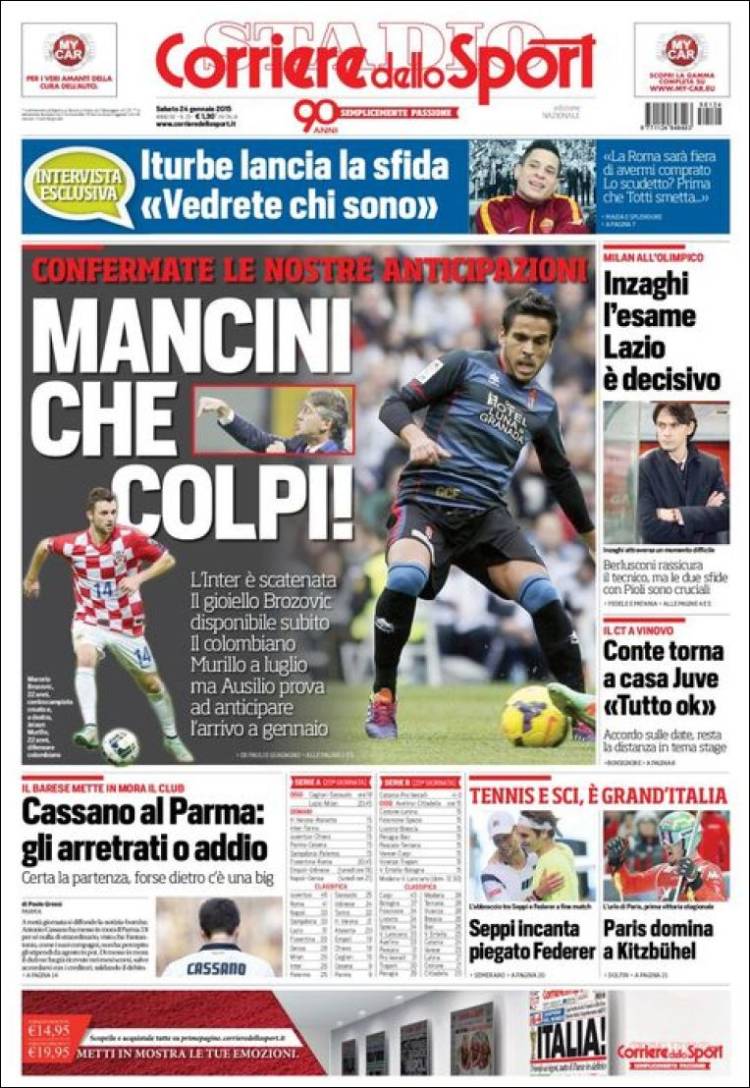 کوریه‌ره دلو اسپورت