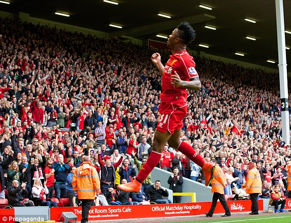 رحيم استرلینگ|لیورپول 2-1 ساوتهمتن / لیگ جزیره