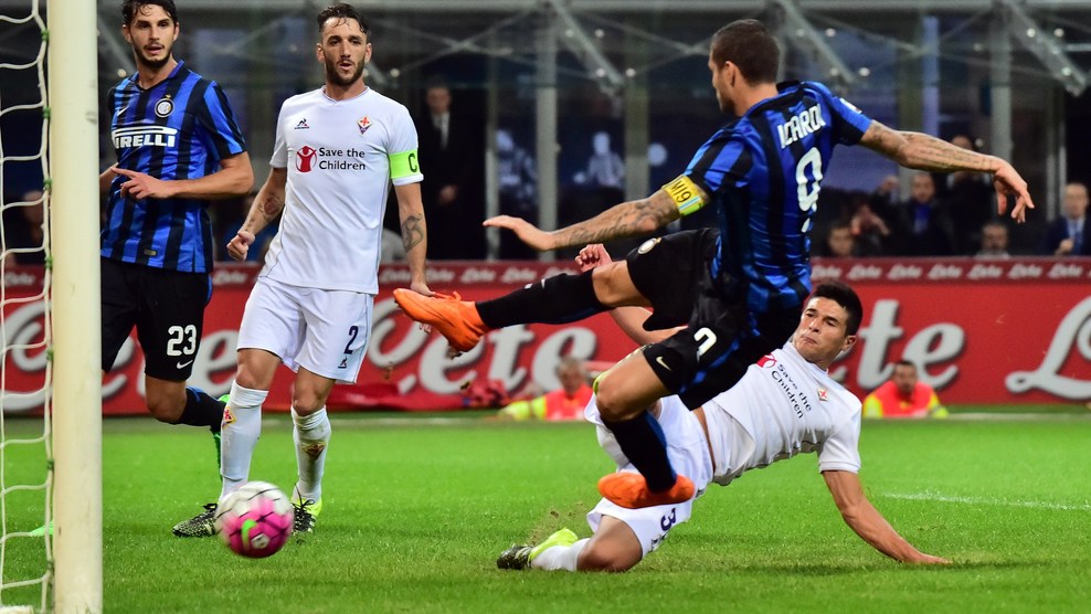 مائورو ایکاردی|اینترمیلان 1 - 4 فیورنتینا / سری آ