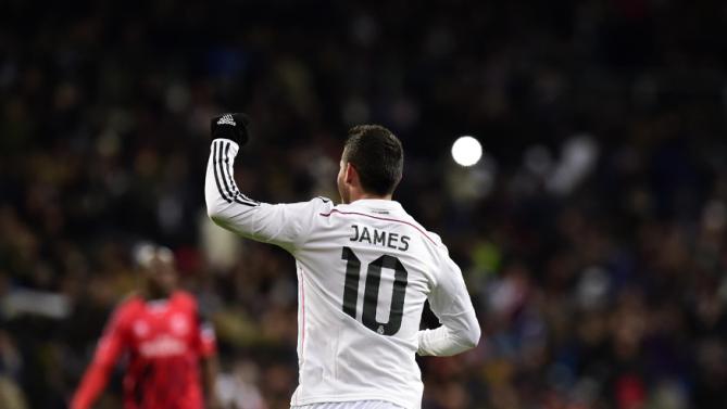 جیمز رودریگز|رئال مادرید 2 - 1 سه ویا / لالیگا