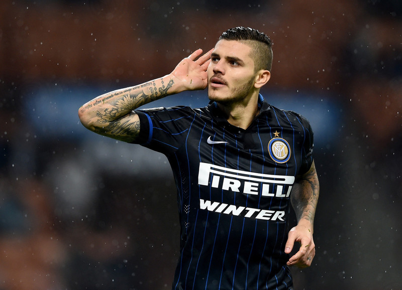 مائورو ایکاردی|اینترمیلان 2 - 2 هلاس ورونا /  سری آ