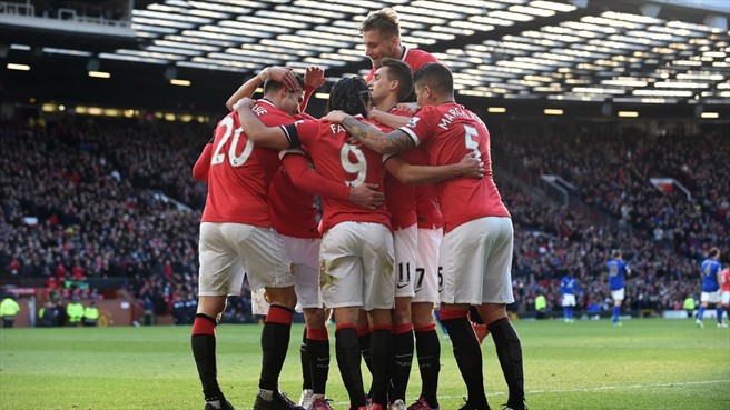 شادی شیاطین سرخ|منچستر یونایتد 3 - 1 لیستر سیتی / لیگ جزیره