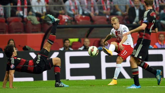 کمیل گروسیکی|لهستان 2-0 آلمان / مقدماتی یورو 2016