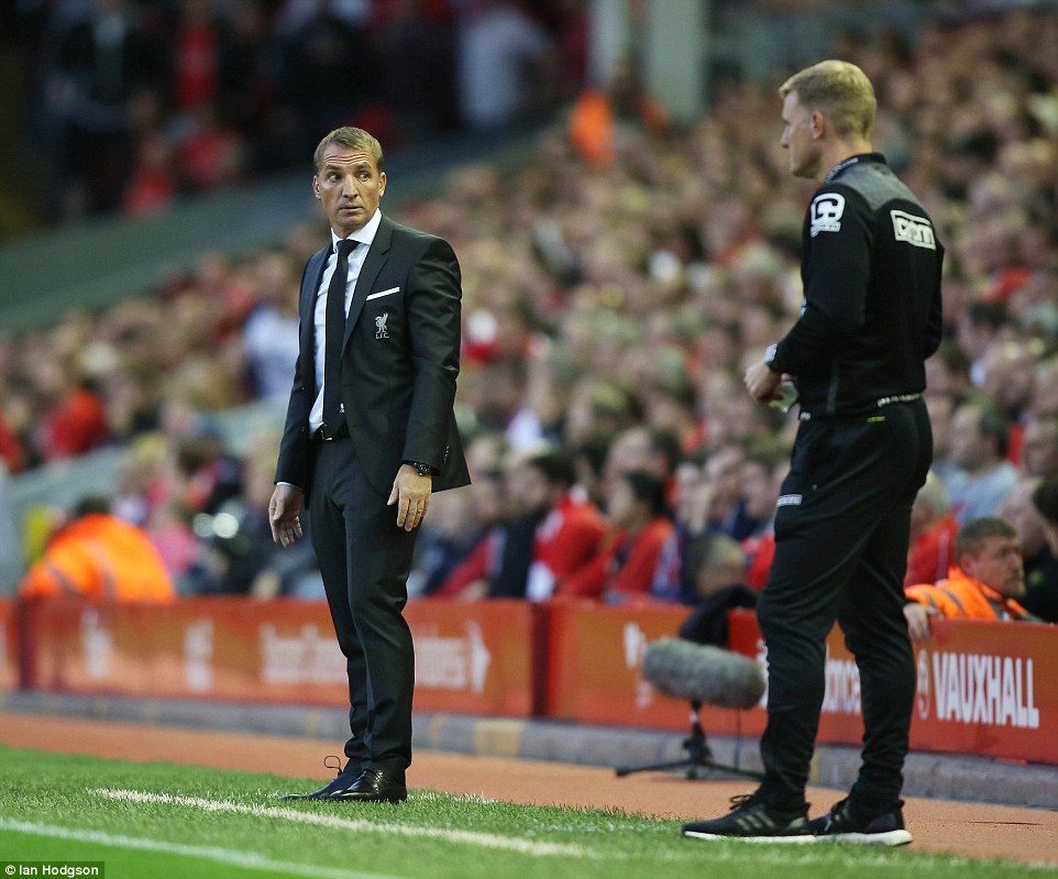 براندان راجرز|لیورپول 1 - 0 ای اف سی بورنموث / لیگ جزیره