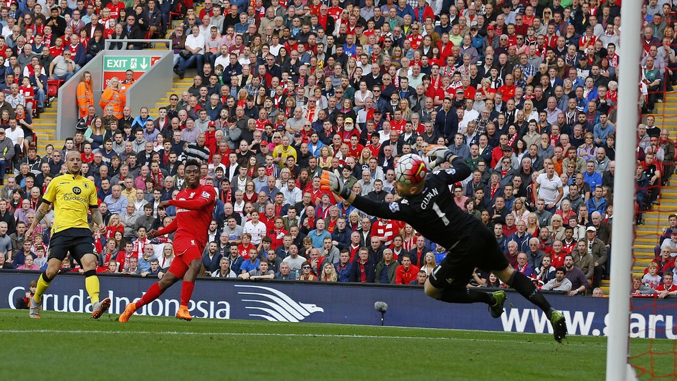 دنیل استوریج|لیورپول 3 - 2 آستون ویلا / لیگ جزیره