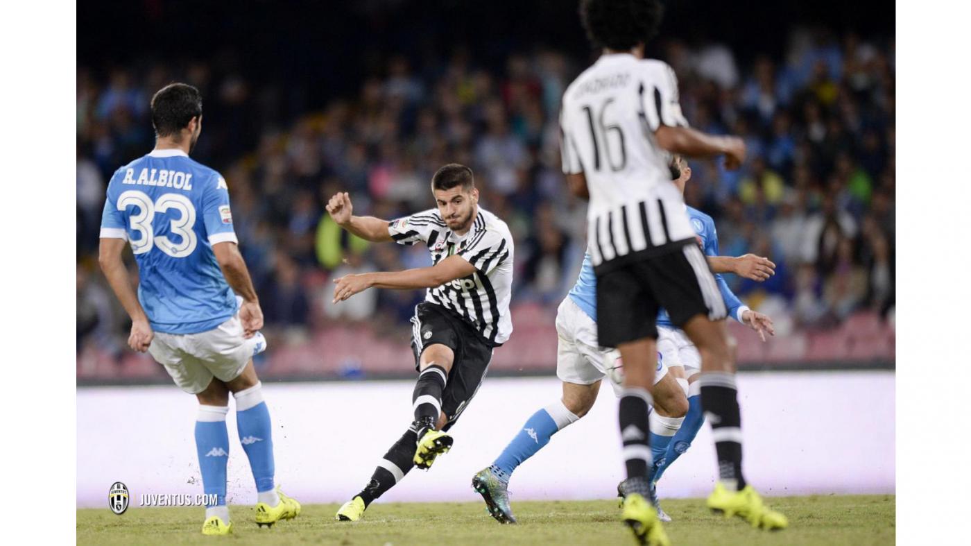 آلوارو موراتا|ناپولی 2 - 1 یوونتوس / سری آ