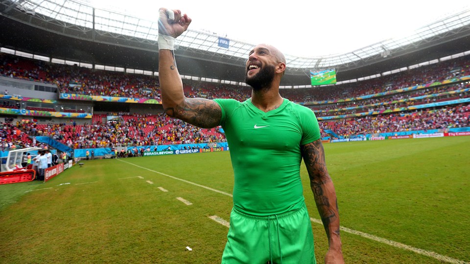 تیم هاوارد|جواب تیم هاوارد  به ابراز احساسات هواداران آمریکا .